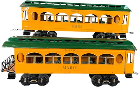 PAIR OF VOLTAMP PASSENGER CARS