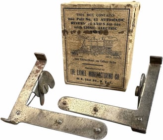 BOXED LIONEL NO.62 AUTOMATIC REVERSE TRIPS