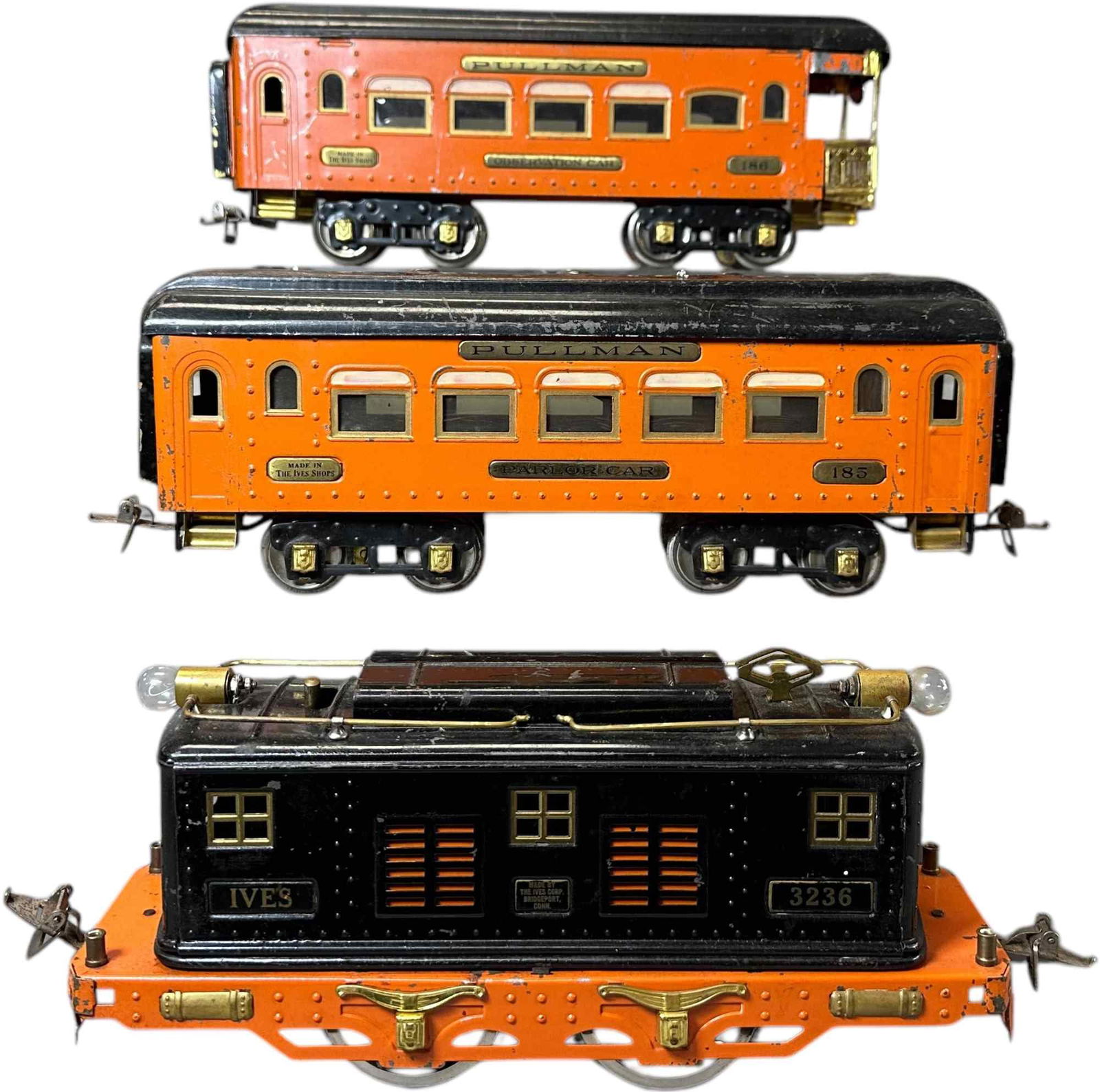 IVES STANDARD GAUGE 3236 HALLOWEEN SET (1 of 5)