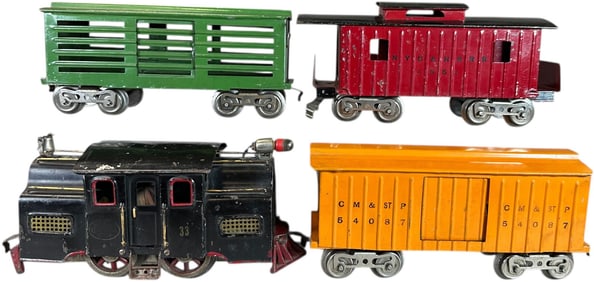 LIONEL NO.33 LOCO FREIGHT SET