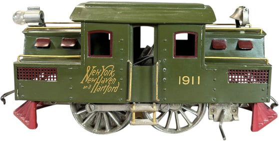 RESTORED LIONEL 1911 SQUARE CAB LOCOMOTIVE