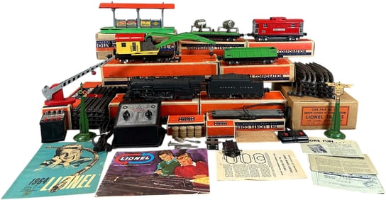 PREWAR LIONEL FREIGHT OUTFIT W/ BOXES