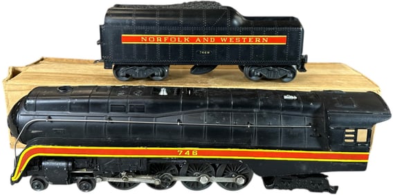 POSTWAR LIONEL 746 N&W J LOCOMOTIVE