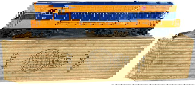 LIONEL POSTWAR JERSEY CENTRAL TRAINMASTER LOCO