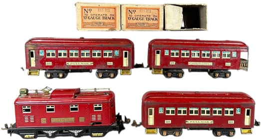 PREWAR LIONEL NO.251E PASSENGER SET