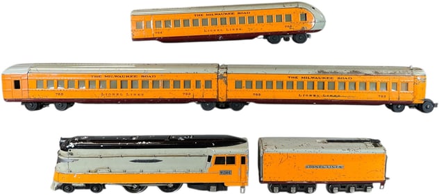 PREWAR LIONEL HIAWATHA PASSENGER SET