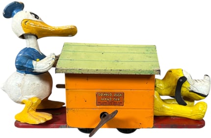 LIONEL DONALD DUCK WINDUP HAND CAR