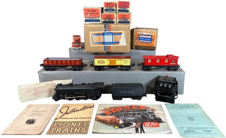 BOXED LIONEL NO.1089W FREIGHT TRAIN OUTFIT