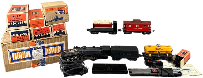 BOXED PREWAR LIONEL NO.7120WC FREIGHT OUTFIT