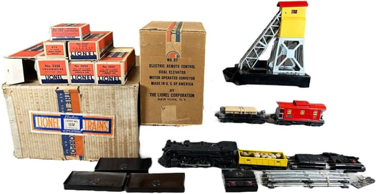 BOXED LIONEL OUTFIT NO.131W FREIGHT SET