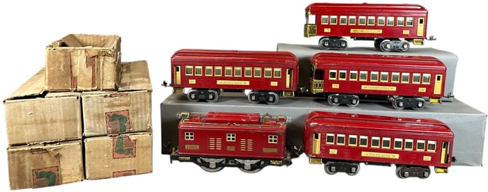 LIONEL NO.8E PASSENGER SET MACYS SPECIAL