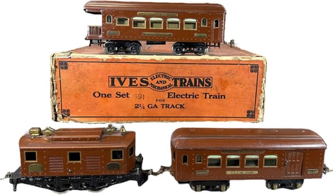 IVES STANDARD GAUGE NO.691 PASSENGER SET