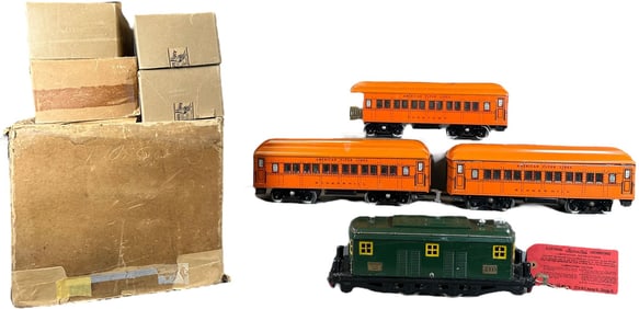 BOXED AMERICAN FLYER 4638 PASSENGER SET