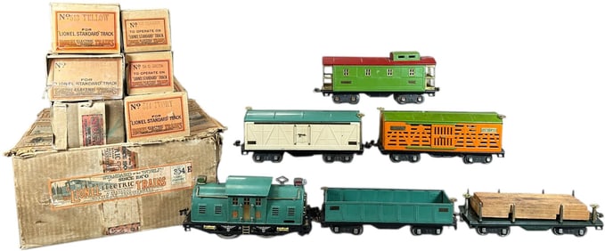 BOXED LIONEL OUTFIT NO.354E SET