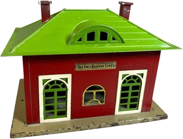 IVES 1871 PASSENGER STATION