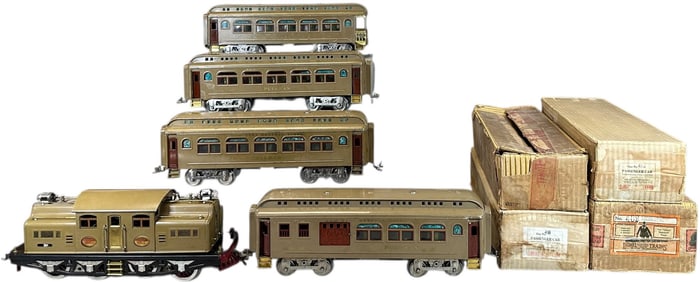 RARE LIONEL BLOCK LETTER PASSENGER SET