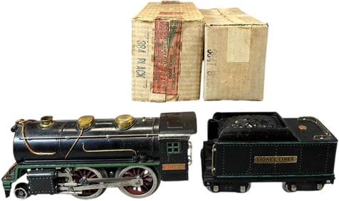 BOXED LIONEL NO.384E LOCO & TENDER