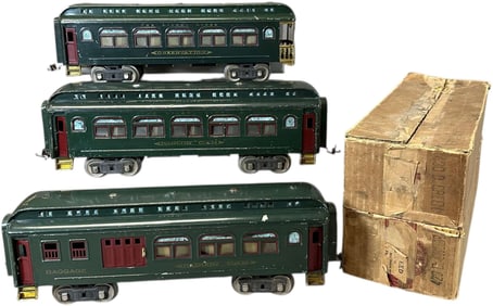 LIONEL PREWAR 428 429 & 430 CAR SET