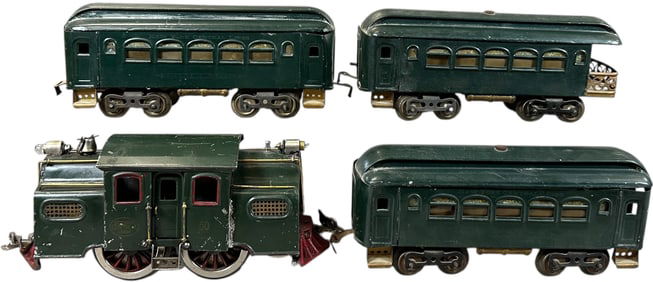 LIONEL NO.50 LOCOMOTIVE & 100 SERIES CARS