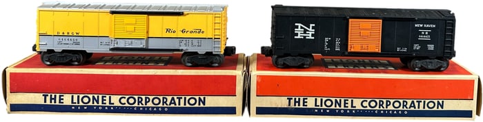 LIONEL POSTWAR 6464 BOX CARS