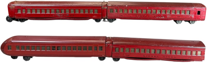 LIONEL RAIL CHIEF PASSENGER CARS