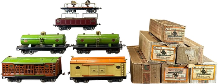 BOXED LIONEL 200 SERIES FREIGHT CARS