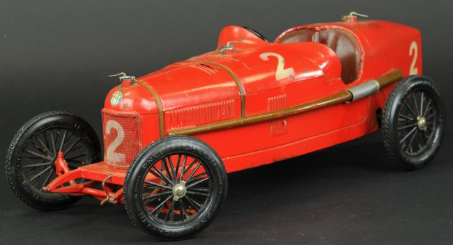 Boîte Reproduction CIJ - Alfa Romeo P2 Voiture De Course 1930, échelle 1/18, Fabrication Française