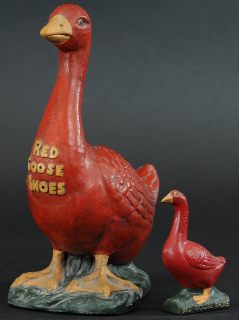 RED GOOSE SHOES DISPLAY PIECE & PAPERWEIGHT May 04, 2013 Bertoia