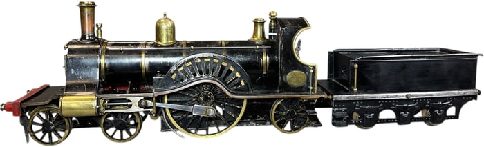 ANTIQUE LIVE STEAM STERLING SINGLE LOCOMOTIVE