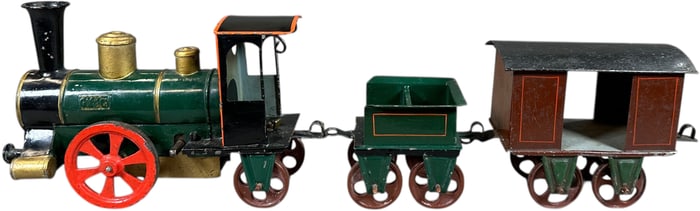 EARLY MARKLIN LUTZ-STYLE FLOOR TRAIN
