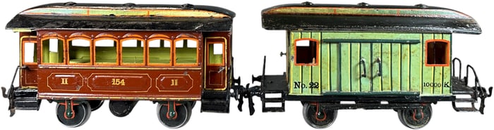 GAUGE II MARKLIN BAGGAGE AND COACH