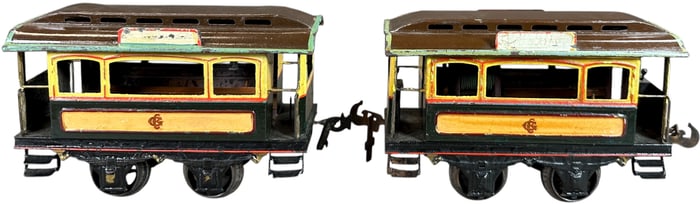 CARETTE ELECTRIC TROLLEY AND TRAILER