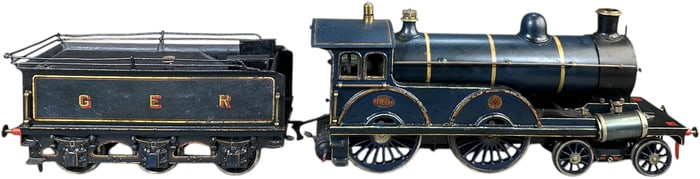 CARETTE LIVE STEAM GAUGE 3 GER LOCOMOTIVE