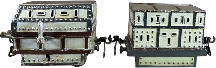 MARKLIN PANZERZUG ARMORED TRAIN CARS