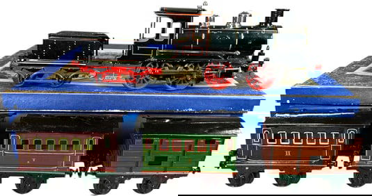 MARKLIN HAND PAINTED PASSENGER SET