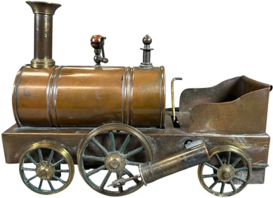 BRASS BRITISH LIVE STEAM LOCOMOTIVE