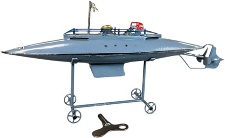 FLEISCHMANN SUBMARINE ON STAND