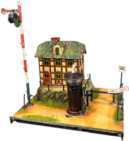 RARE MARKLIN DELUXE GUARD'S HOUSE