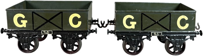 BING GAUGE III GREAT CENTRAL WAGONS