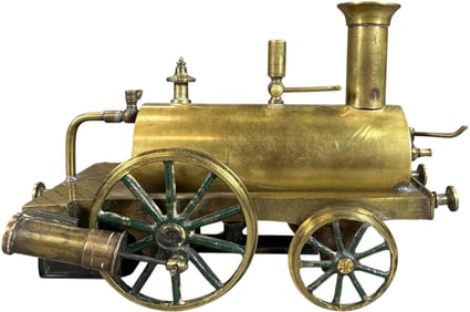 BRASS BRITISH LIVE STEAM LOCOMOTIVE