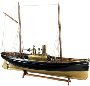 RADIGUET LIVE STEAM TWO MASTS SHIP