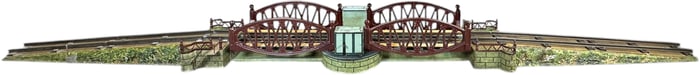 RARE CLOCKWORK MARKLIN SWING BRIDGE