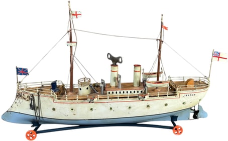 EARLY BING GUNBOAT BATTLESHIP TERROR