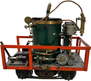 3.5 GAUGE LIVE STEAM CRICKET LOCOMOTIVE