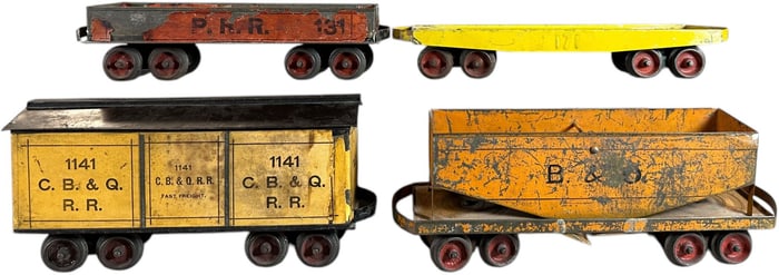 EARLY CARLISLE & FINCH FREIGHT CARS