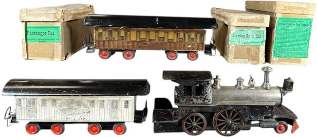 BOXED BEGGS LIVE STEAM PASSENGER SET