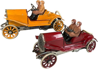 LIONEL NO.8 AND NO.9 RACE CARS