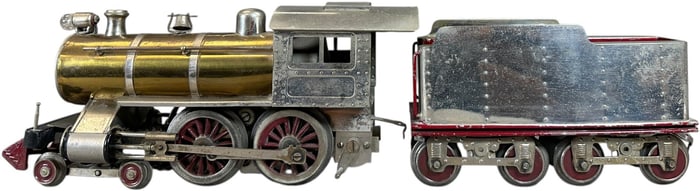 LIONEL NO.7 LOCOMOTIVE AND TENDER
