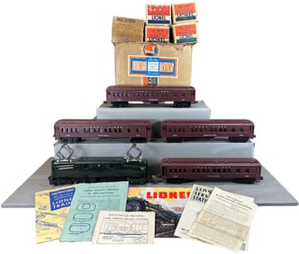 BOXED LIONEL 2144W GG-1 MADISON CAR SET