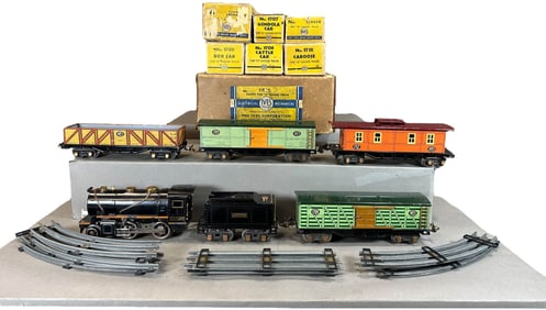 BOXED IVES 1615 FREIGHT SET